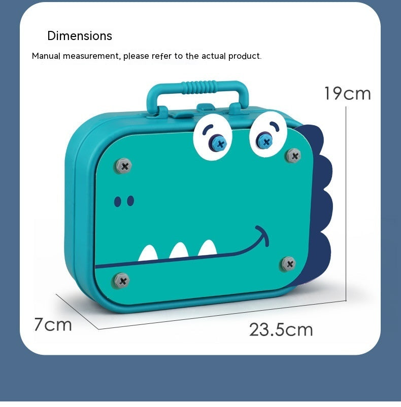 Montessori electric screwdriver toolbox toy