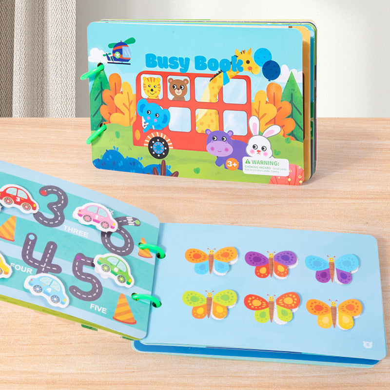 Livre sensoriel busy book