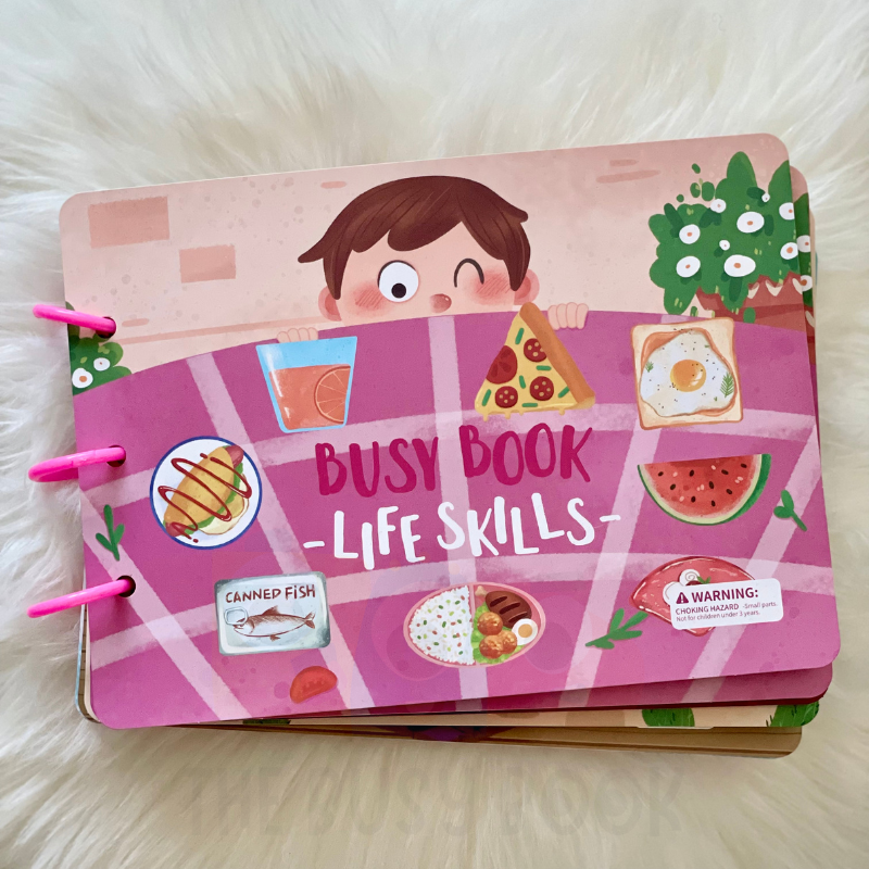 The Busy Book - Interactive sensory book