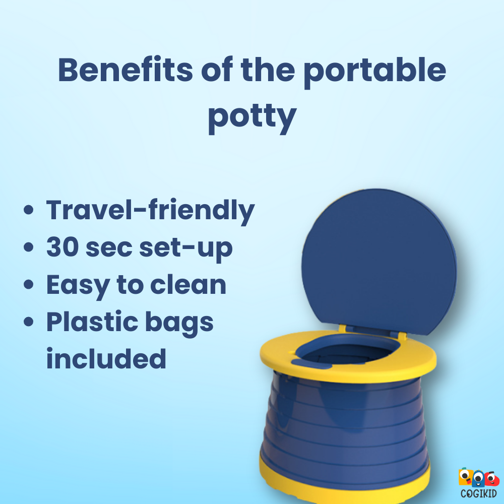 CogiPotty - Portable travel potty for toddlers