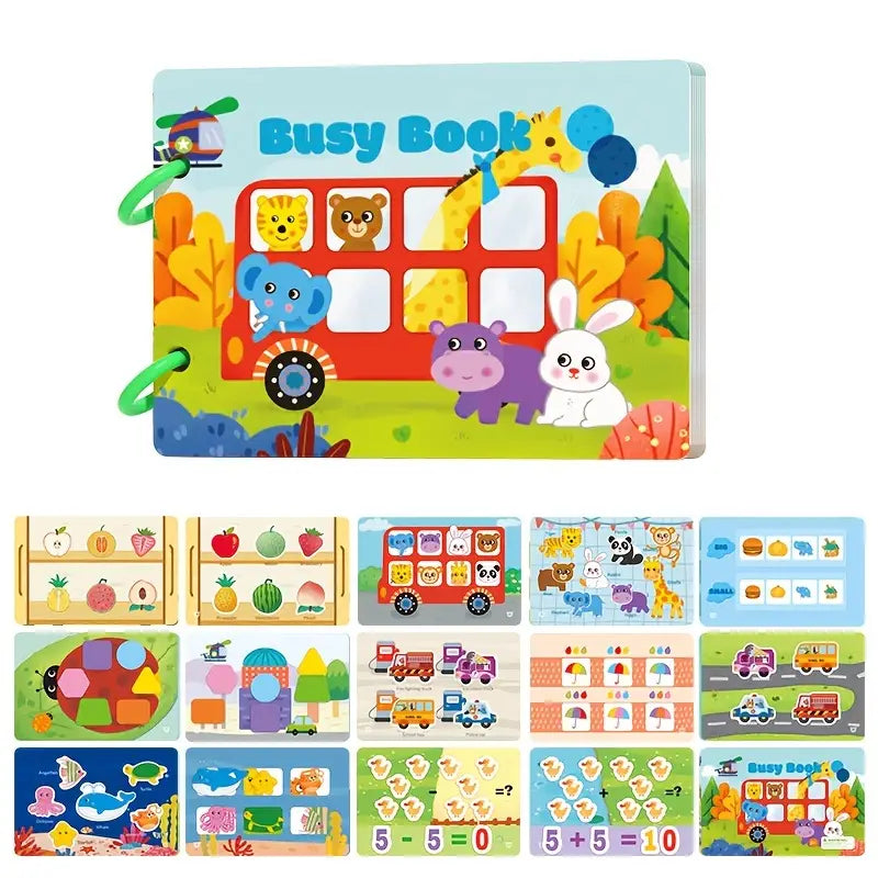 Livre sensoriel busy book