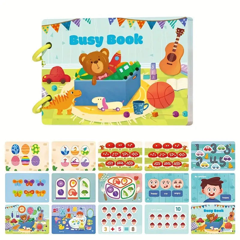 Livre sensoriel busy book