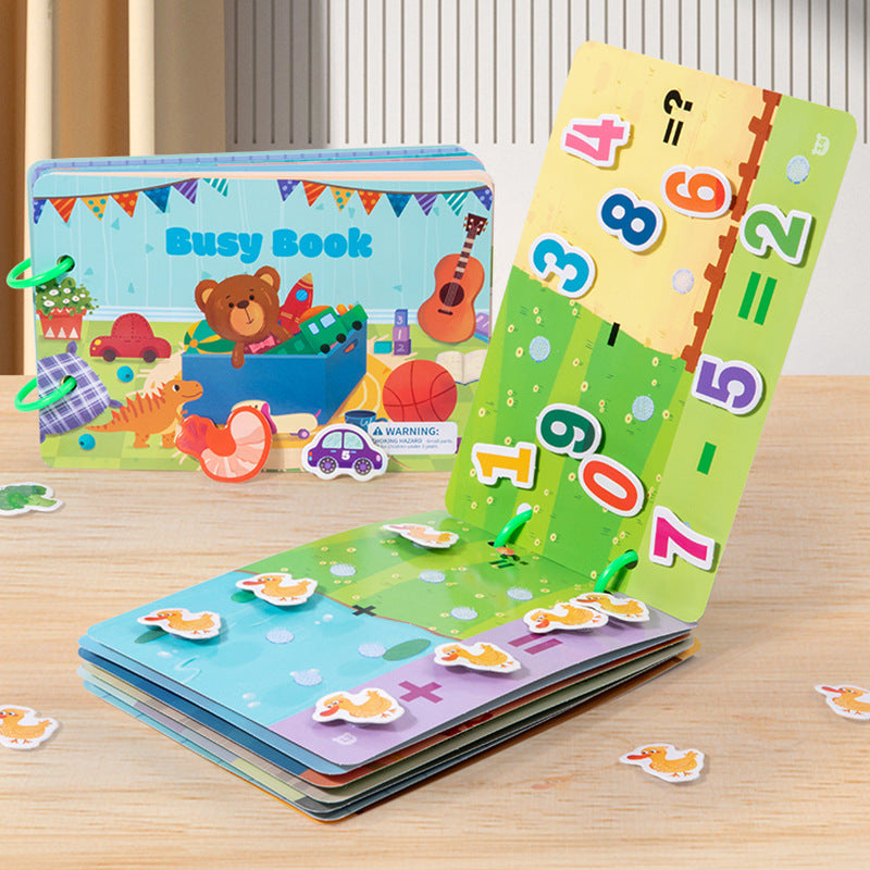 Livre sensoriel busy book