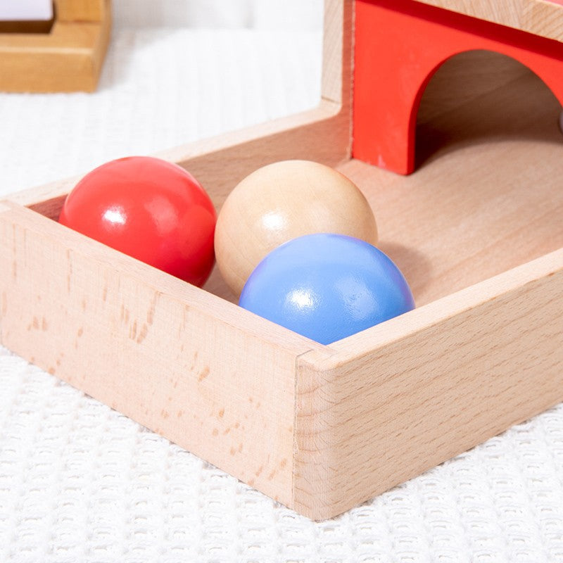 Four-in-one Montessori Teaching Aids Drawer Coin Box Toys